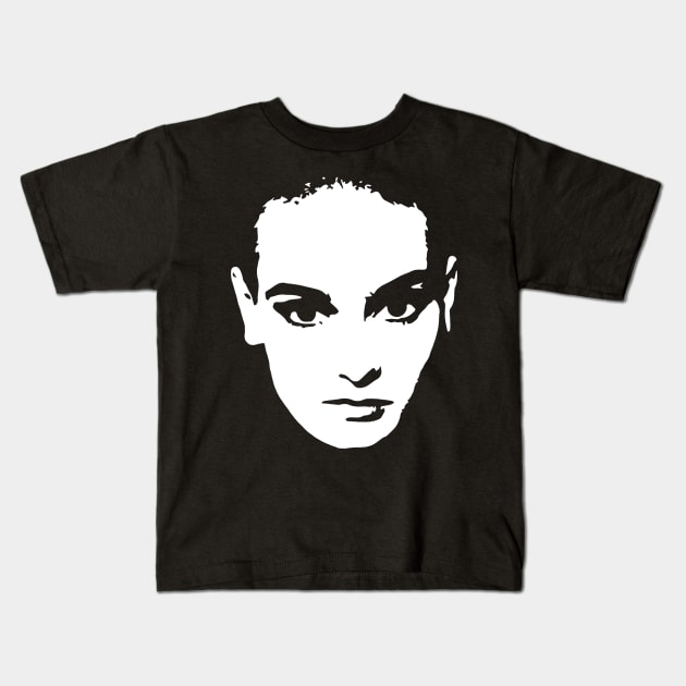 Sinead O Connor Graphic Kids T-Shirt by JennyPool